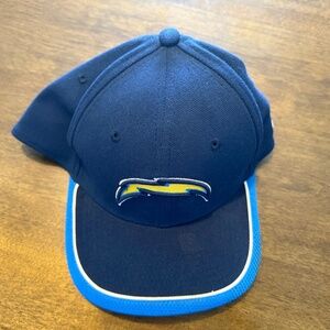 Official NFL Gear Two Tone Blue Chargers Hat Lightning Bolt Logo Size L-XL